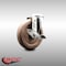 Service Caster 5 Inch 316SS High Temp Glass Filled Nylon Swivel Bolt Hole Caster with Brake SCC SCC-SS316BH20S514-GFNSHT-TLB - alternate 3